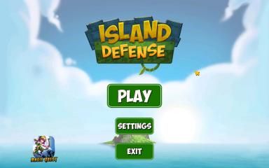 Island Defense Title Screen
